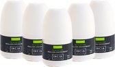 INCIA 100% Natuurlijke Deodorant voor Mannen - 5x 50 ml - Natuurlijke deodorant: - tegen Zweetoksels - Vegan