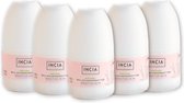 Incia - 100% Natuurlijke - Deodorant voor de Gevoelige Huid - 5x 50 ml - Voordeelverpakking - Vegan
