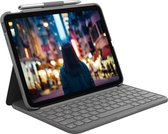 Logitech Slim Folio - Tablettoetsenbord - Geschikt voor iPad (10 gen) - UK Qwerty