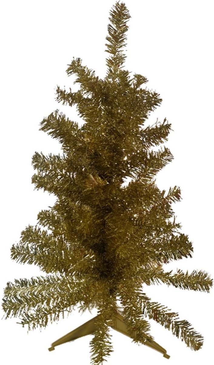 Kerstboom Goud - 80 cm - Kerst - Kerstmis - Versiering - Mini kerstboom - Decoratie - Kerstdecoratie - Kerstversiering