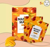 Summer Girl - Sheet Mask - Mango - Gezichtsmasker - 5 stuks