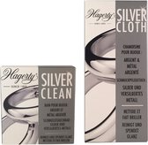 Hagerty Silver Clean en Silver Cloth - White line (combi pack)