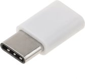 BeMatik - USB-C 3.0 male naar Micro USB-B 2.0 vrouwelijke adapter