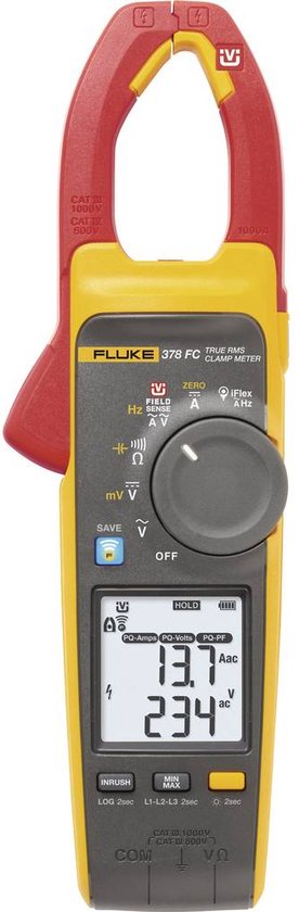 Pince ampèremétrique Fluke 378 FC/E