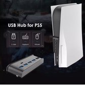 Playstation 5 (PS5) - HUB USB 6 EN 1 NOIR