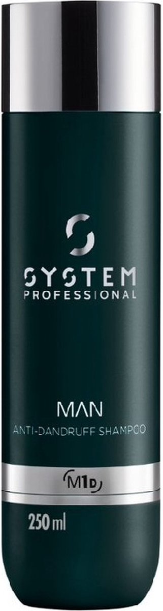 System Professional Man Anti-Dandruff Shampoo 250 ml - Anti-roos vrouwen - Voor