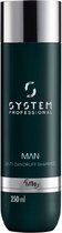 System Professional Man Anti-Dandruff Shampoo 250 ml - Anti-roos vrouwen - Voor Alle haartypes