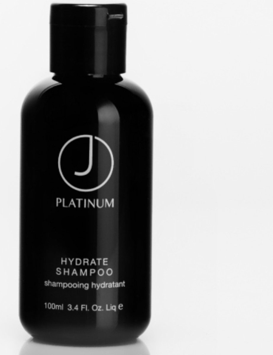 J Beverly Hills Platinum Hydrate Shampoo 100 ml - vrouwen - Voor Beschadigd haar/Verzwakt en breekbaar haar