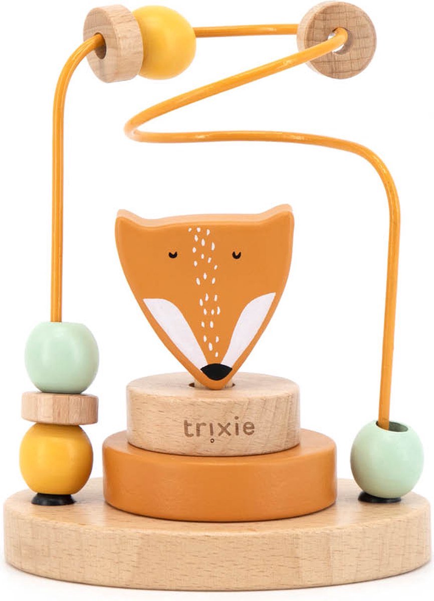 Trixie – Houten Kralenframe – Baby Activity Toys – Mr Fox