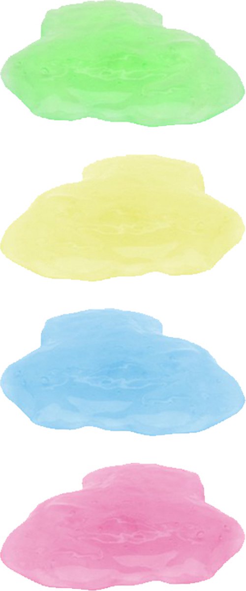 Slijm - Slime - Putty - Kinderen - Speelgoed - Met hersluitbaar zakje - Siliconen - multicolor