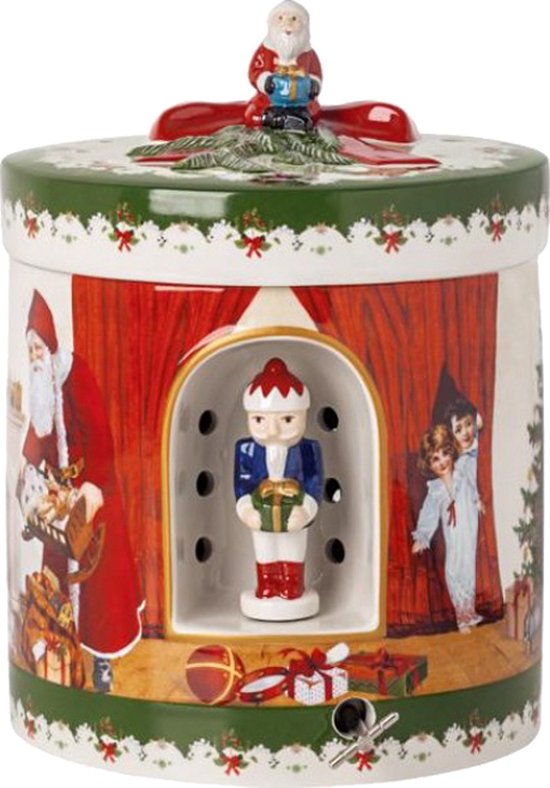 Villeroy & Boch Christmas Toys Box rond Santa cadeau