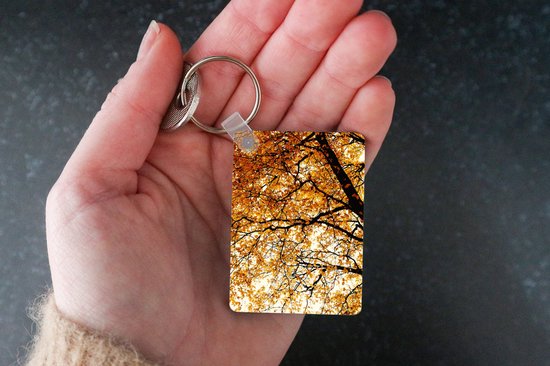 Porte-clés - Arbre - Feuilles d'automne - Saisons - Rural - Cadeaux à distribuer - Plastique