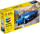 Heller - 1/43 Starter Kit Alpine A310hel56146 - modelbouwsets, hobbybouwspeelgoed voor kinderen, modelverf en accessoires