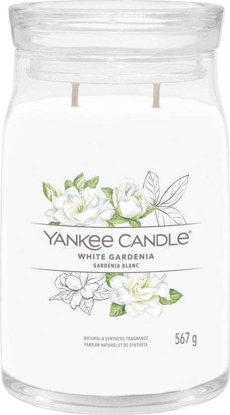 Yankee Candle - Grand pot Signature Gardénia White