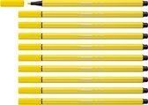 STABILO Pen 68 - Feutre Premium - Jaune Citroen - Boîte de 10 pcs