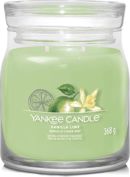 Yankee Candle Vanilla Lime Signature Medium Jar