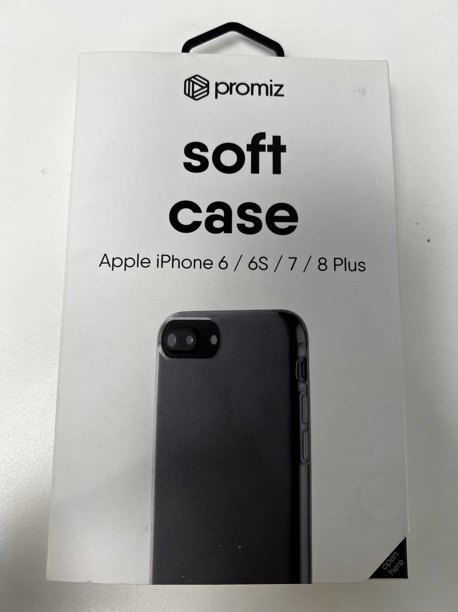 PROMIZ soft case Apple iPhone6/6s/7/8 PLUS transparant