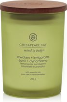 Chesapeake Bay Awaken & Invigorate - Lemongrass Eucalyptus Medium Candle