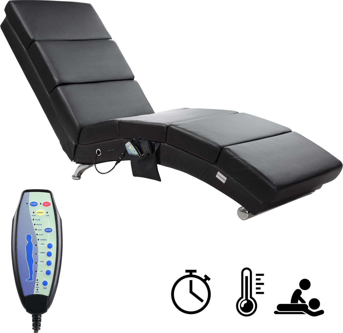 Casaria Relaxfauteuil - Massage en Verwarmingsfunctie - afbeelding 3