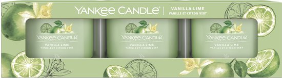 Yankee Candle - Vanilla Lime Signature Filled Votive 3-pack