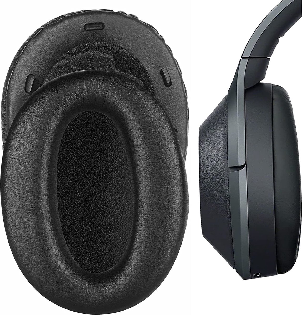 Sony Oorkussens - Complete Set Ear Pads met Memory Foam voor Sony MDR-1000X - Sony 1000 Ear Cushion Pads