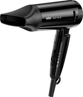 Sèche-cheveux Braun Satin Hair 3 Style & Go BRHD350E - Technologie IONIQUE - Système de chauffage infrarouge - Multi Voltage pour les voyages