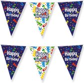 Paperdreams Vlaggenlijn - 3 st - Happy birthday/verjaardags feest - 10m