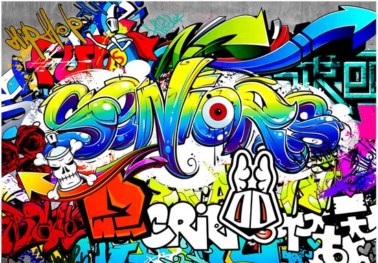 Papier peint photo - Langue d'une ville.