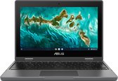 Bol.com ASUS Chromebook Flip CR1 CR1100FKA-BP0025 Intel® Celeron® N 11 GHz 295 cm (11.6") 1366 x 768 pixels 4 Go 32 Go aanbieding