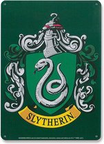 Logoshirt Harry Potter Metalen wandbord klein Slytherin 15 x 21 cm Groen