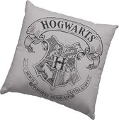 Harry Potter Kussen Hogwarts 45 x 45 cm Grijs