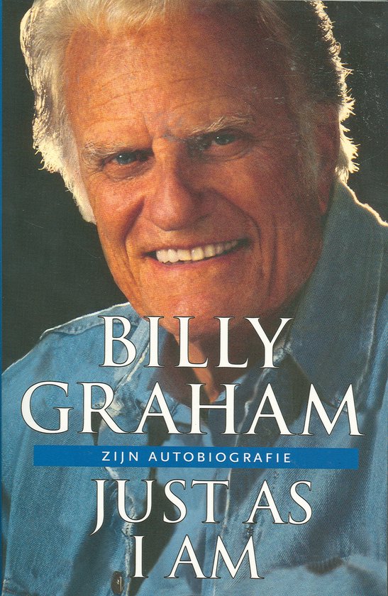 Cover van het boek 'Just as I am' van Billy Graham