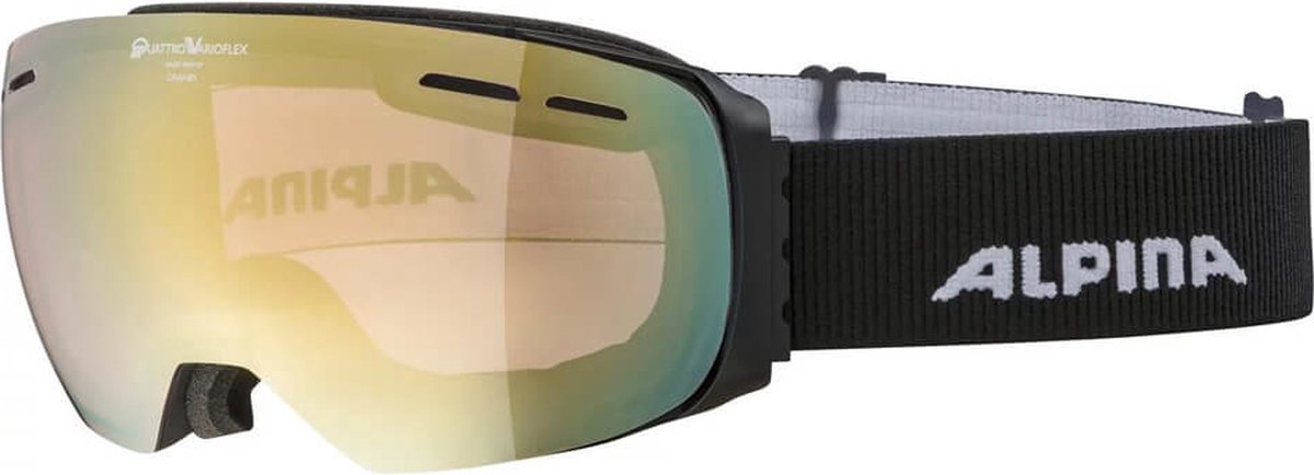 Alpina Granby QV Photochromic Skibril - Zwart | Categorie 2-3