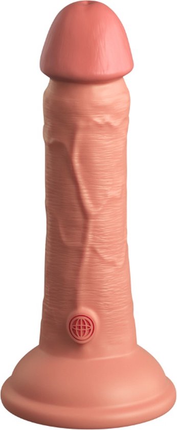 King Cock 6" Dual Density Silicone Cock