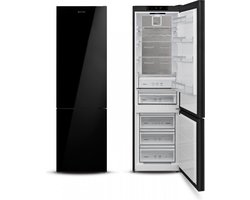 Vestfrost Koel-Vriescombinatie VR-FB383-2H0B - No*Frost - Zwart Glasdeur - 367 L - MaxiFresh Lade - 0 °C Lade - Alarm Vestfrost Koel-Vriescombinatie VR-FB383-2H0B - No*Frost - Zwart Glasdeur - 367 L - MaxiFresh Lade - 0 °C Lade - Alarm