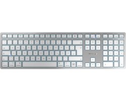 Cherry Kw 9100 Slim Mac Toetsenbord Zilver