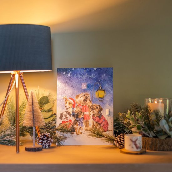 CUVZORA Adventskalender 2025 Mit 24 Dackel-Anhängern – Weihnachtsbaumschmuck & Countdown-Kalender