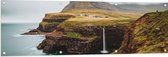 WallClassics - Tuinposter – Bergen aan de Kust - 150x50 cm Foto op Tuinposter  (wanddecoratie voor buiten en binnen)