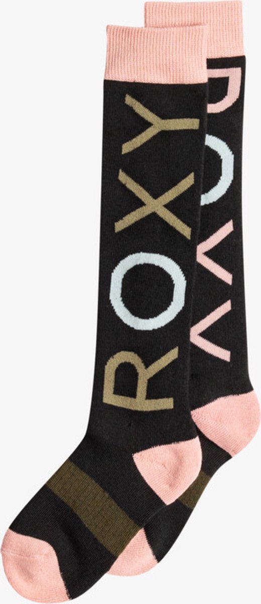 Roxy - Snowboard/ski-sokken voor meisjes - Frosty - Zwart - maat S/M