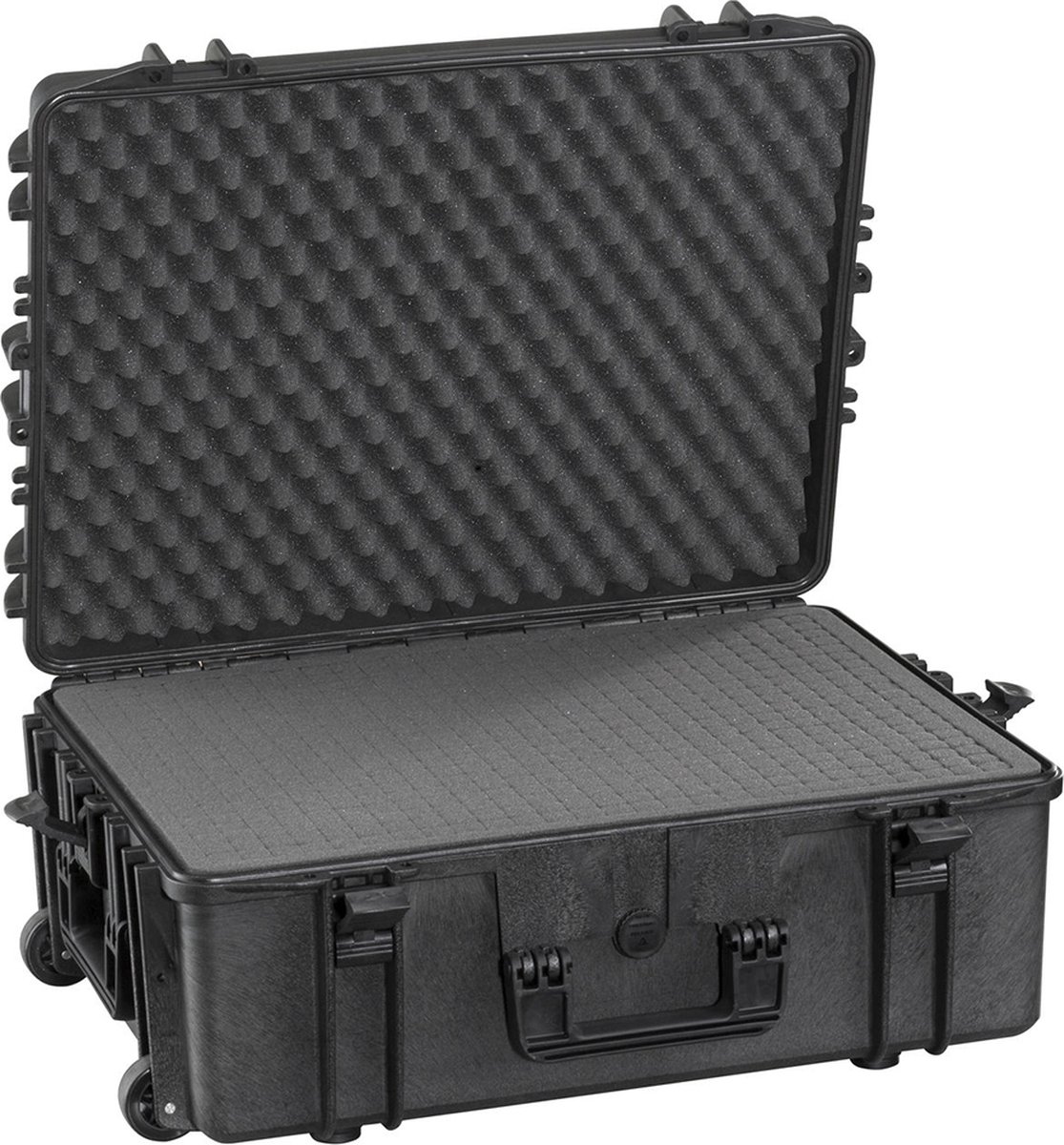Gaffergear camera koffer 062 zwart trolley uitvoering incl. plukschuim - 52,800000 x 28,600000 x 28,600000 cm (BxDxH)