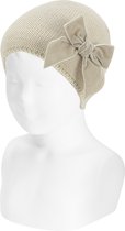 Cóndor Muts Met Velvet Strik | 50.036.011 | Linen/Beige | 6-12 mnd | maat XS