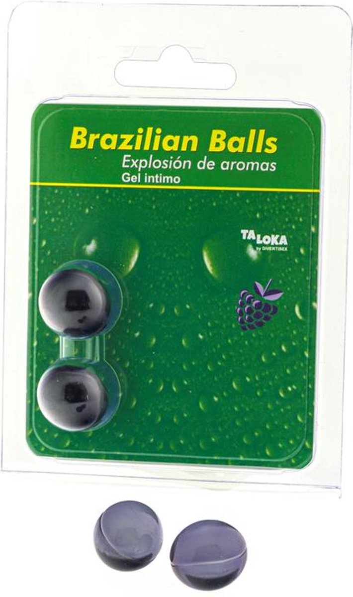 Set 2 Brazilian Balls Red Fruits Aroma