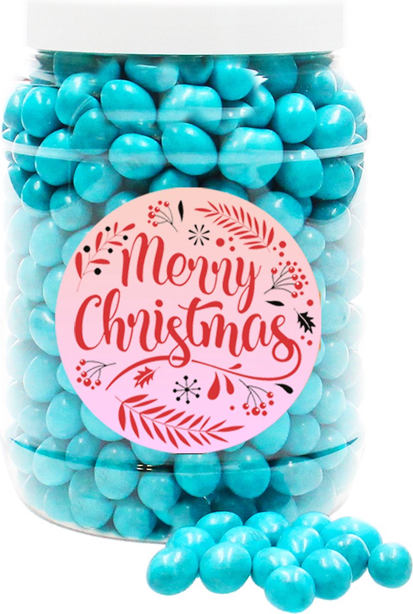 Cadeau de Noël M&M's - M&M's bleu clair - 1280g