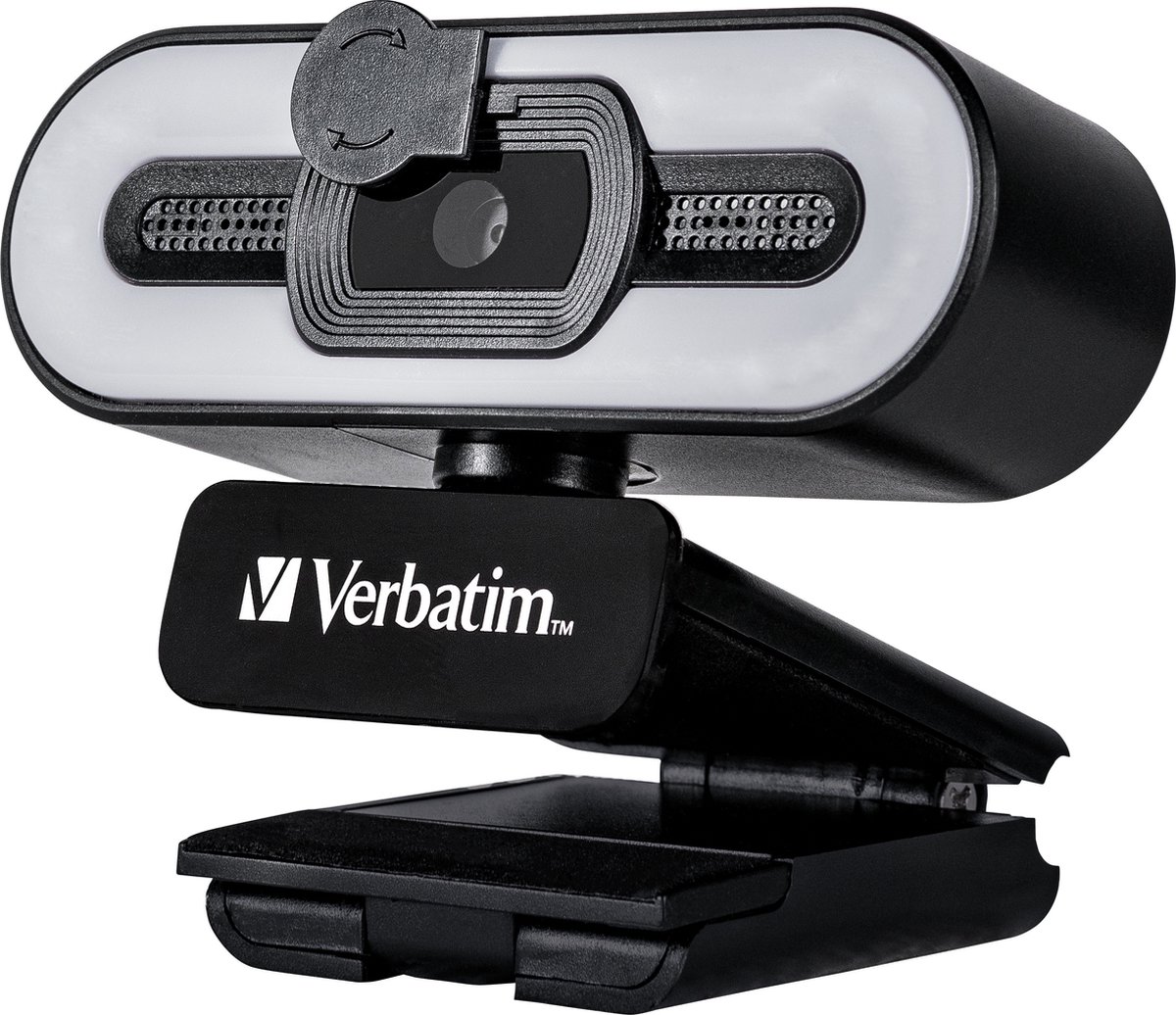Full HD 1.080P Autofocus Webcam met Microfoon en Licht