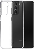 Mobilize Gelly Doorzichtig Telefoonhoesje geschikt voor Samsung Galaxy S21 Plus Hoesje Flexibel TPU Backcover - Transparant