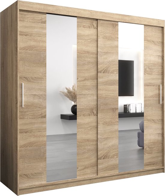 Leuke houten kast in Koffie Verkeerd en messing knoppen | Creating. Living