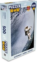 Puzzel Astronaut - Aarde - Zweven - Legpuzzel - Puzzel 500 stukjes