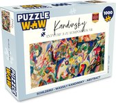 Puzzel Schilderij - Wassily Kandinsky - Abstract - Legpuzzel - Puzzel 1000 stukjes volwassenen