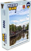 Puzzel Groningen - Zeilboot - Grachtenpand - Legpuzzel - Puzzel 1000 stukjes volwassenen
