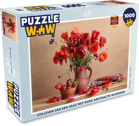 PUZZLE Puzzle 1000 p - Affiches de fleurs du jardin